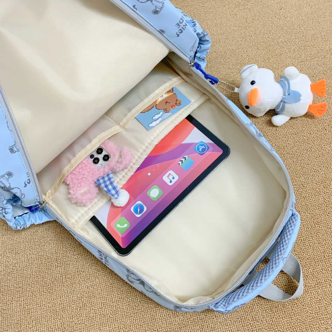 Waterproof College Backpack Women Laptop School Bags