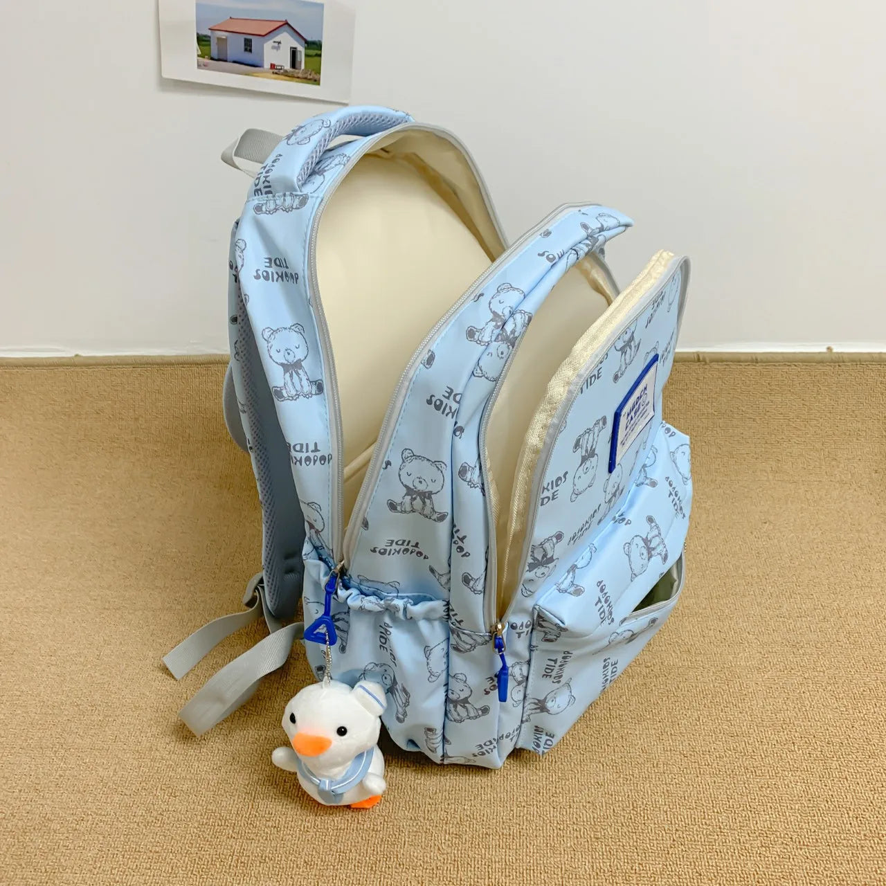 Waterproof College Backpack Women Laptop School Bags
