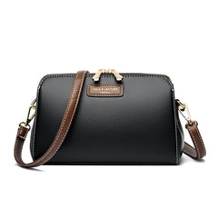 Women's Leather Crossbody Shoulder Bag Casual Work Handbag