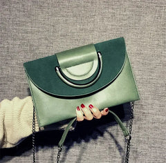 Women's Faux Leather Messenger Bag Casual Clutch