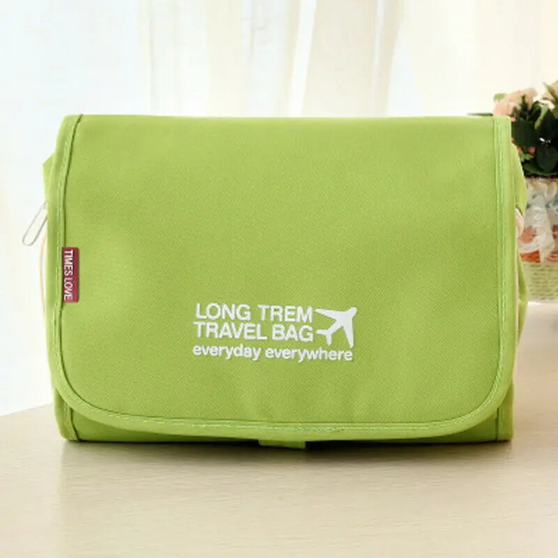 Large Foldable Duffel Bag Waterproof Travel Pouch Tote Bag High Polyester