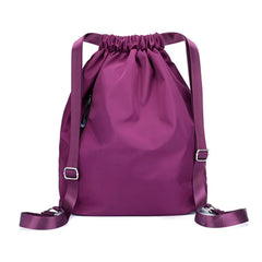 Foldable Rope Travel Backpacks Waterproof Nylon
