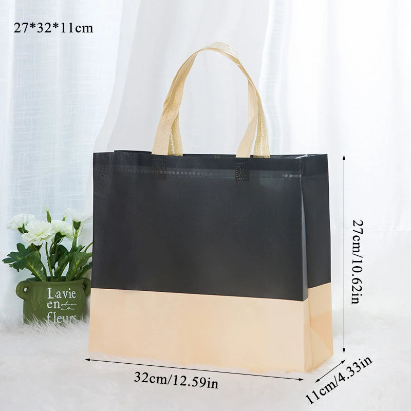 Foldable Shopping Bag Reusable Tote Pouch Travel Shopper Fabric Eco Bags