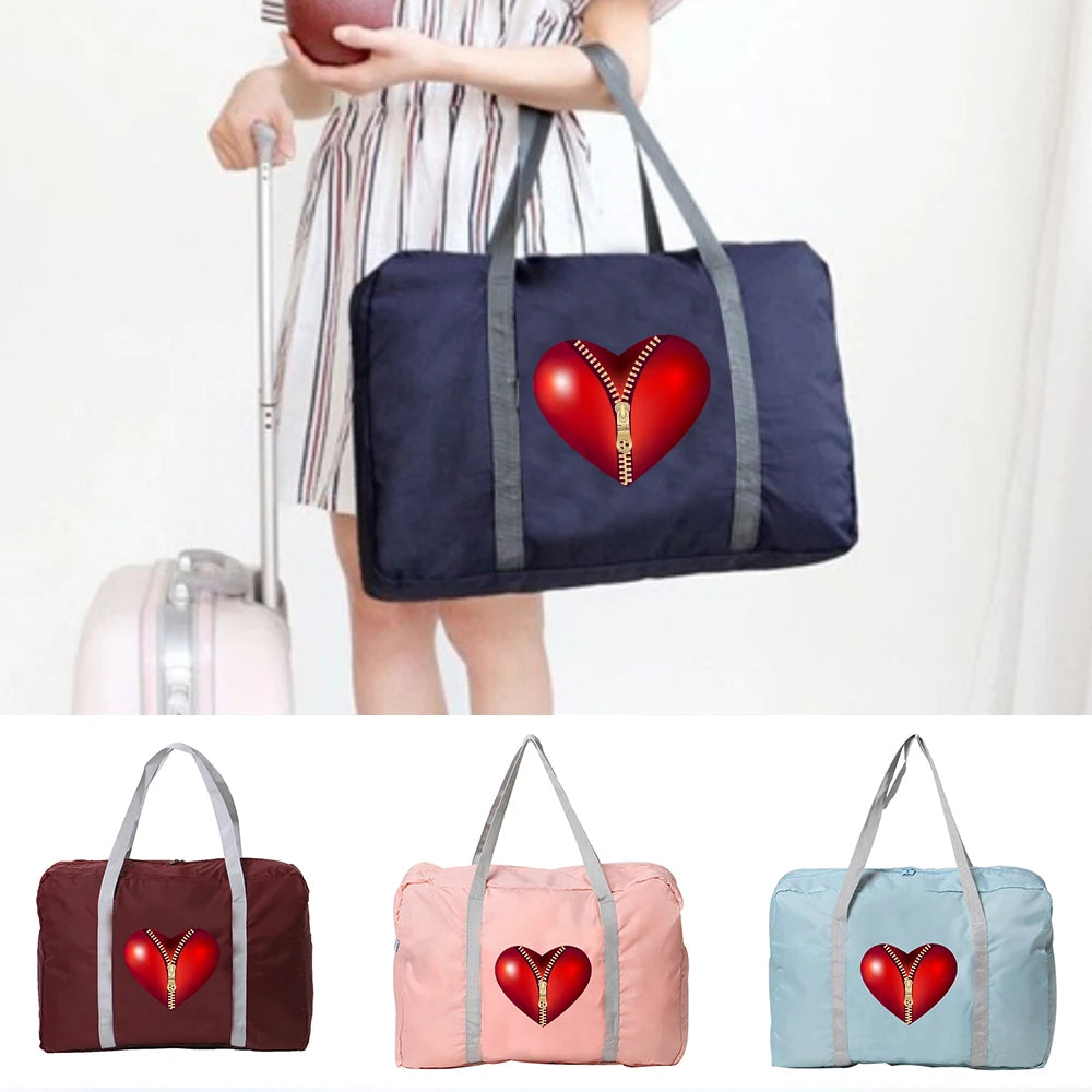 Men's Foldable Travel Bag Fishing Large Capacity Waterproof Handbag