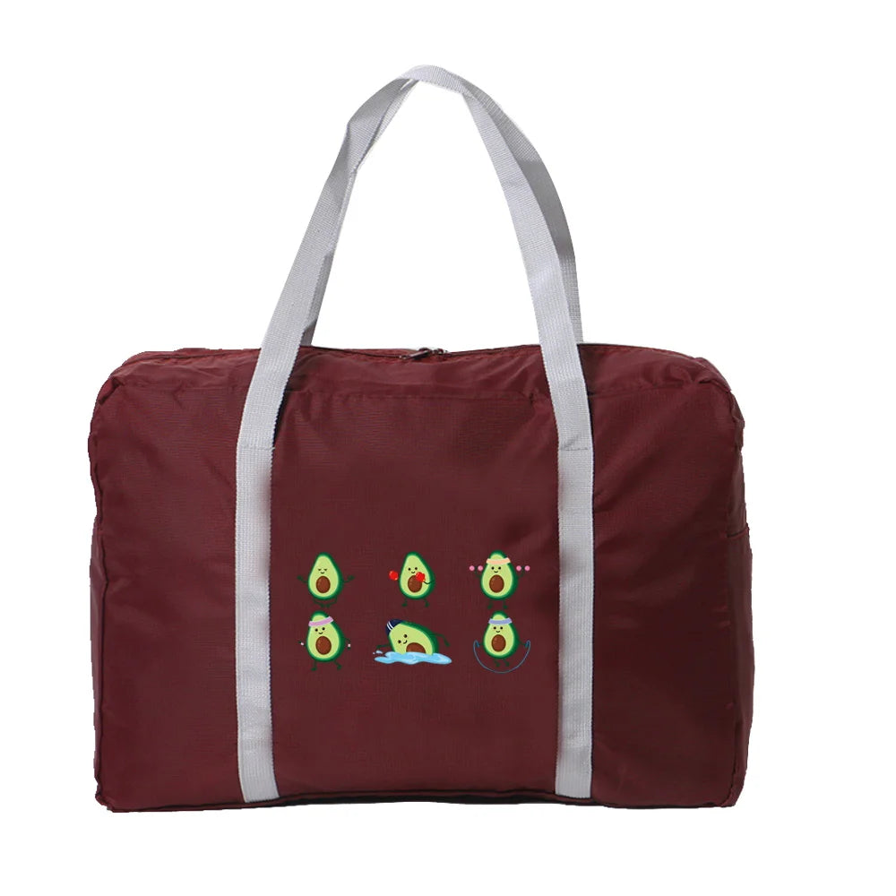 Foldable Travel Bag Women Duffle Bag Organizers Large Capacity