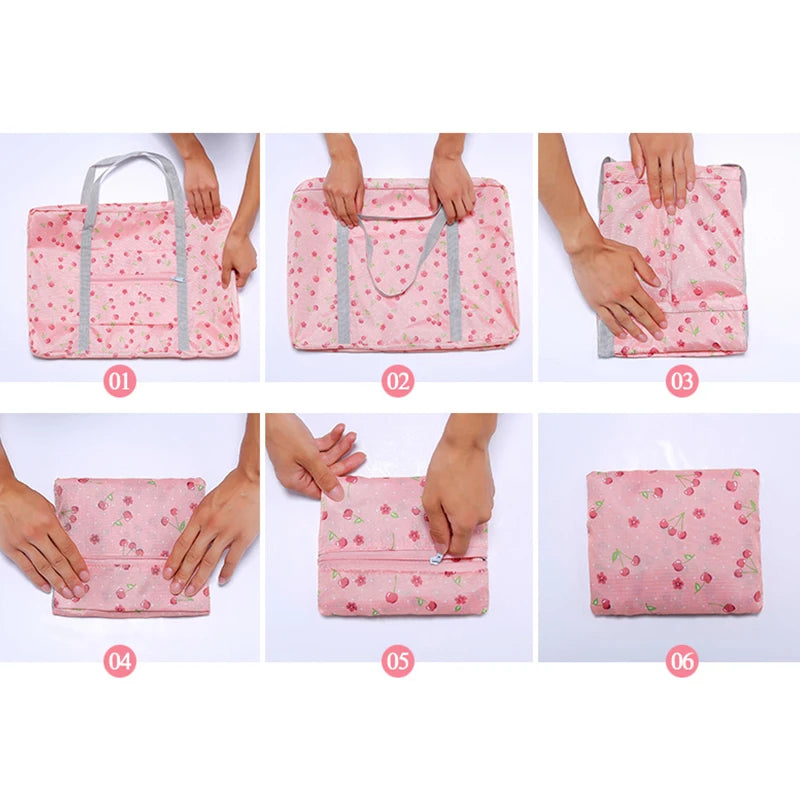 Clothes Sorting Bag Luggage Storage Organizer Shopping Shoulder Bag