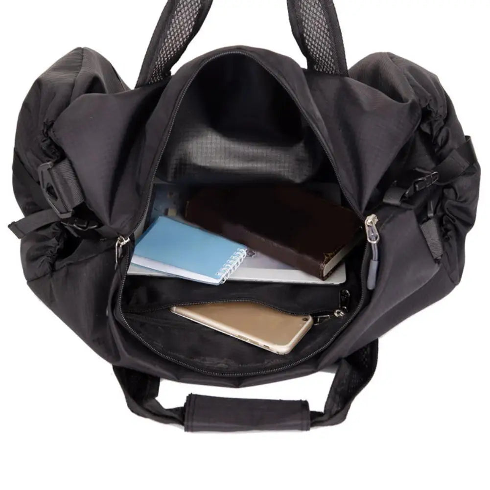 Travel Bag Zipper Large Capacity Luggage Tote Fitness Lady & Men
