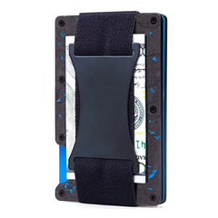 RFID Blocking Carbon Fiber Wallet with Money Clip