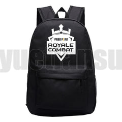 Fire Game Backpack Harajuku Fire Print Kids Bookbag Laptop School Bags