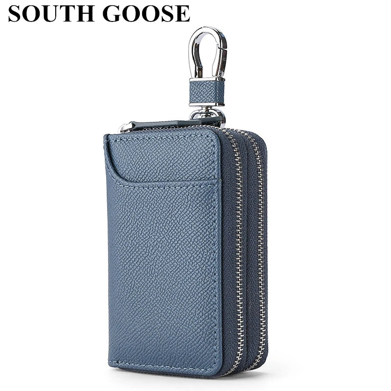 Leather Key Wallets Men Women Key Pouch
