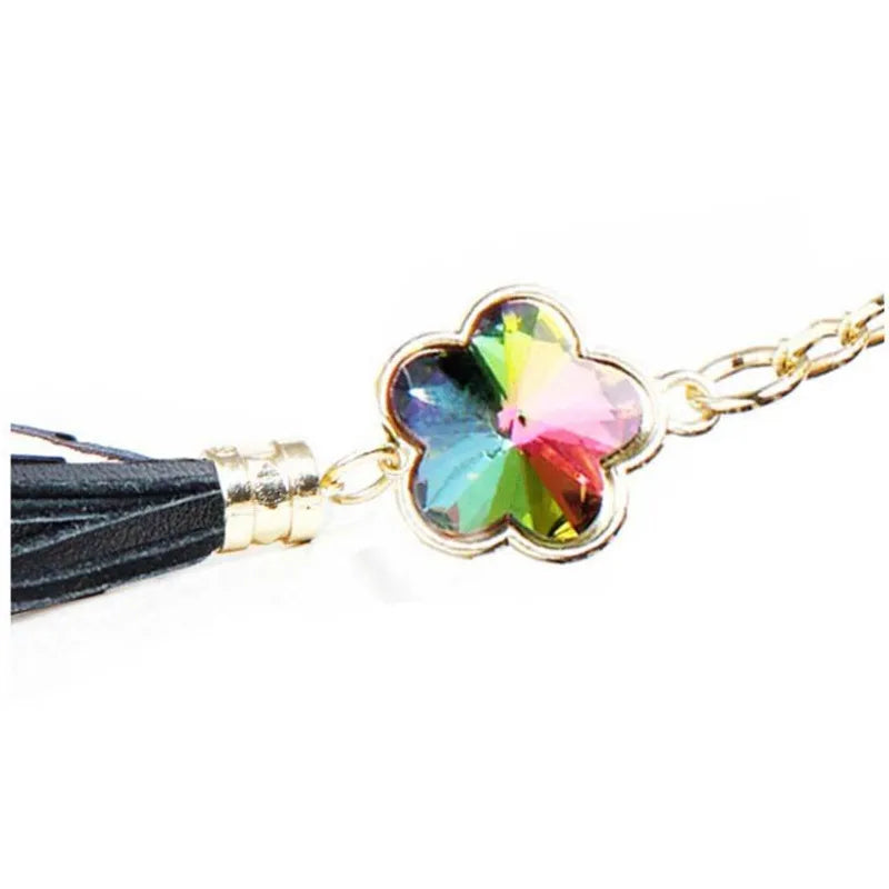Women's Long Leather Wallet Floral Clutch Purse