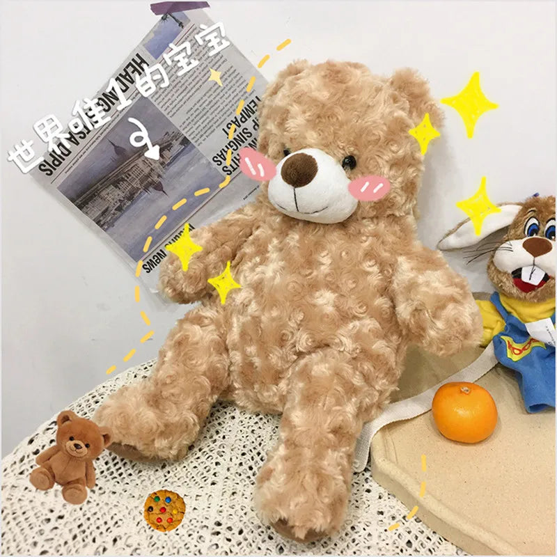 Girl Cartoon Bear Toy Doll Backpack Children Girl Backpack