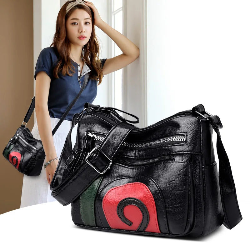 Small Soft Leather Shoulder Bag Crossbody Bags Women