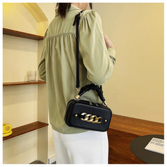 Versatile Women's One Shoulder Square Bag