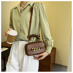 Versatile Women's One Shoulder Square Bag