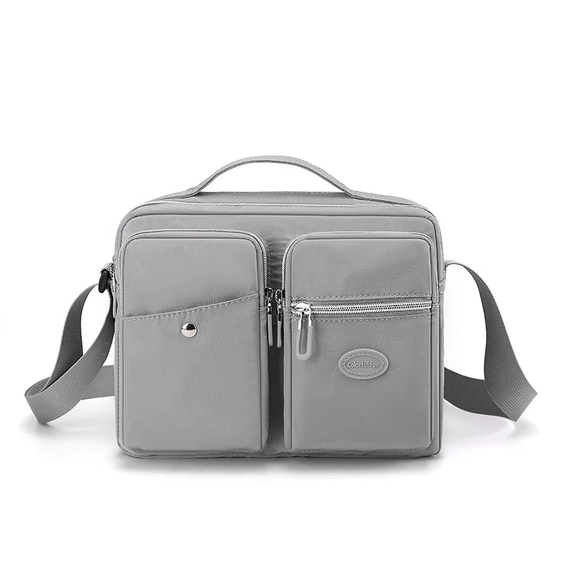 Waterproof Nylon Shoulder Bag Crossbody Women Messenger Bag