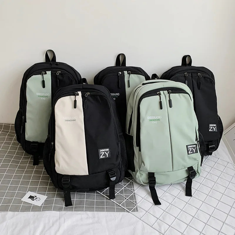 Waterproof Nylon Women Backpack for Girls Teens