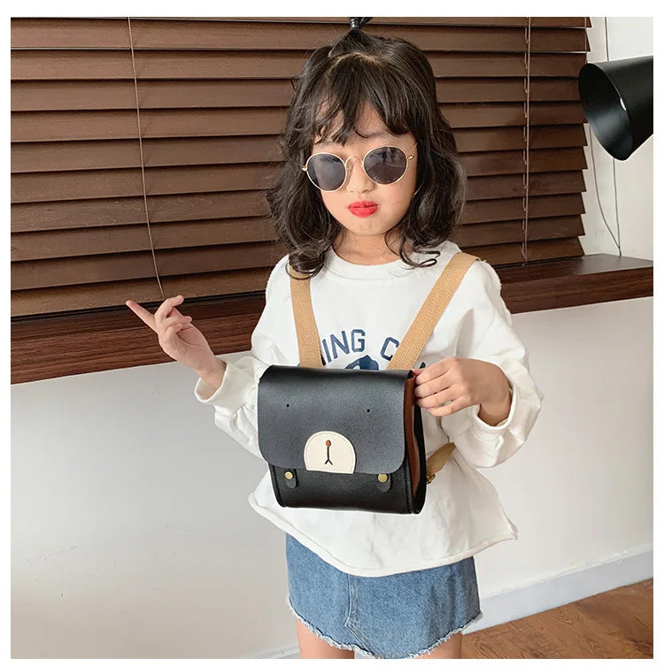 Cartoon Bear Kids Backpack for Kindergarten Mini Schoolbag