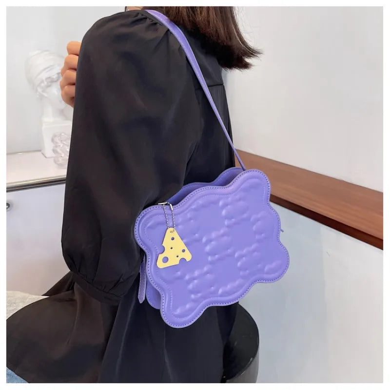 Candy Cookies One Shoulder Crossbody Bag
