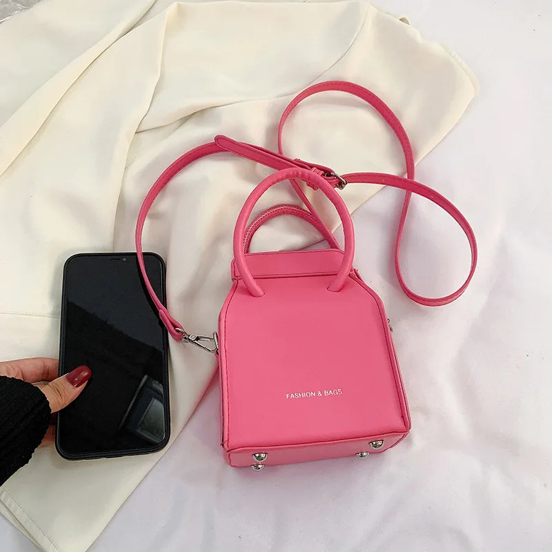 Candy Print Cherry Love Girl Crossbody Bag