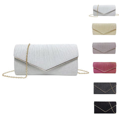 Glitter Banquet Dinner Bag Retro Evening Dress Chain Shining Piece Bag