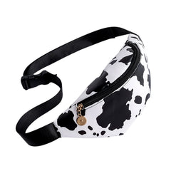 Leopard Print Small Chest Bag Before Christmas Backpack
