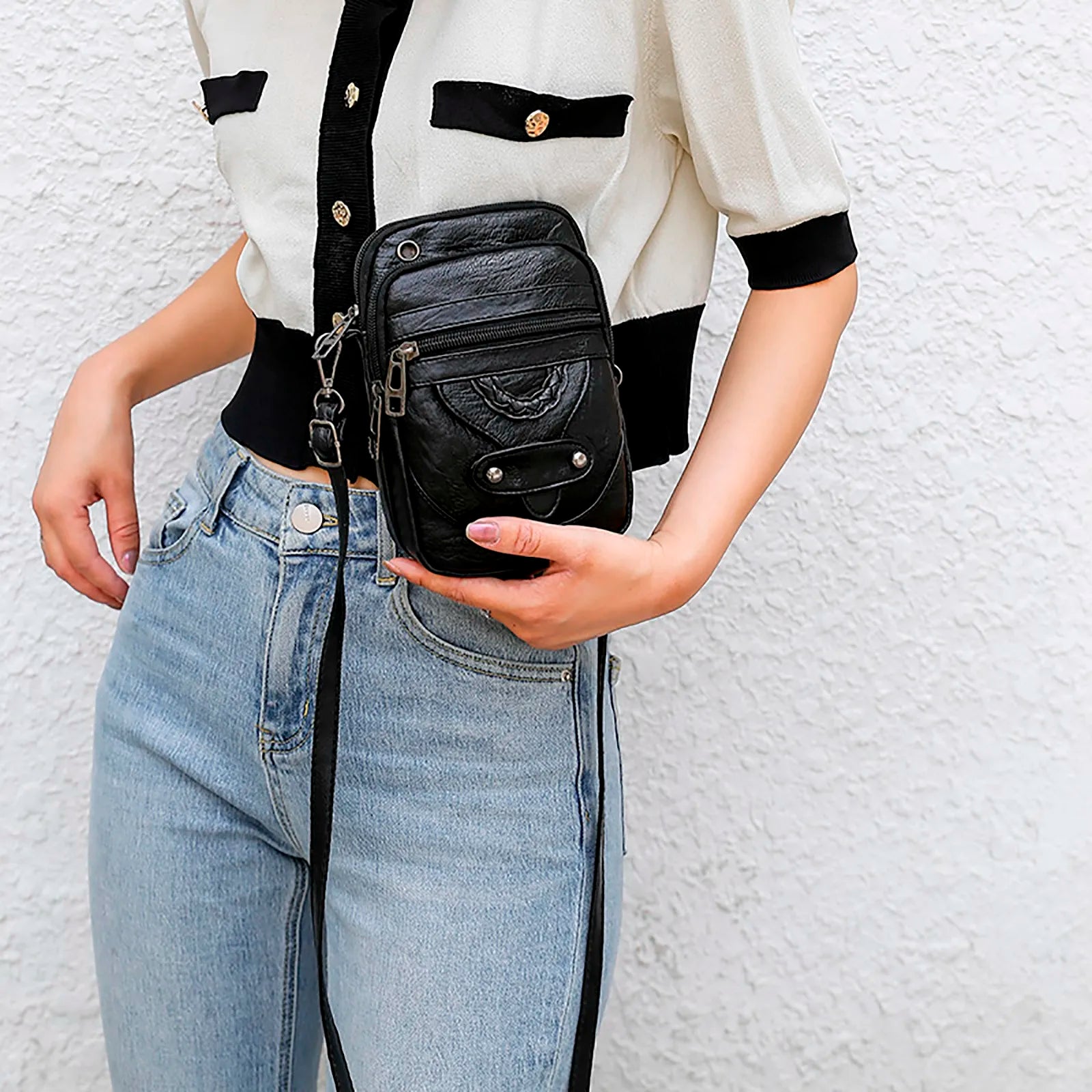 Small Crossbody Bag Phone Purse for Women Mini Shoulder Messenger Packet