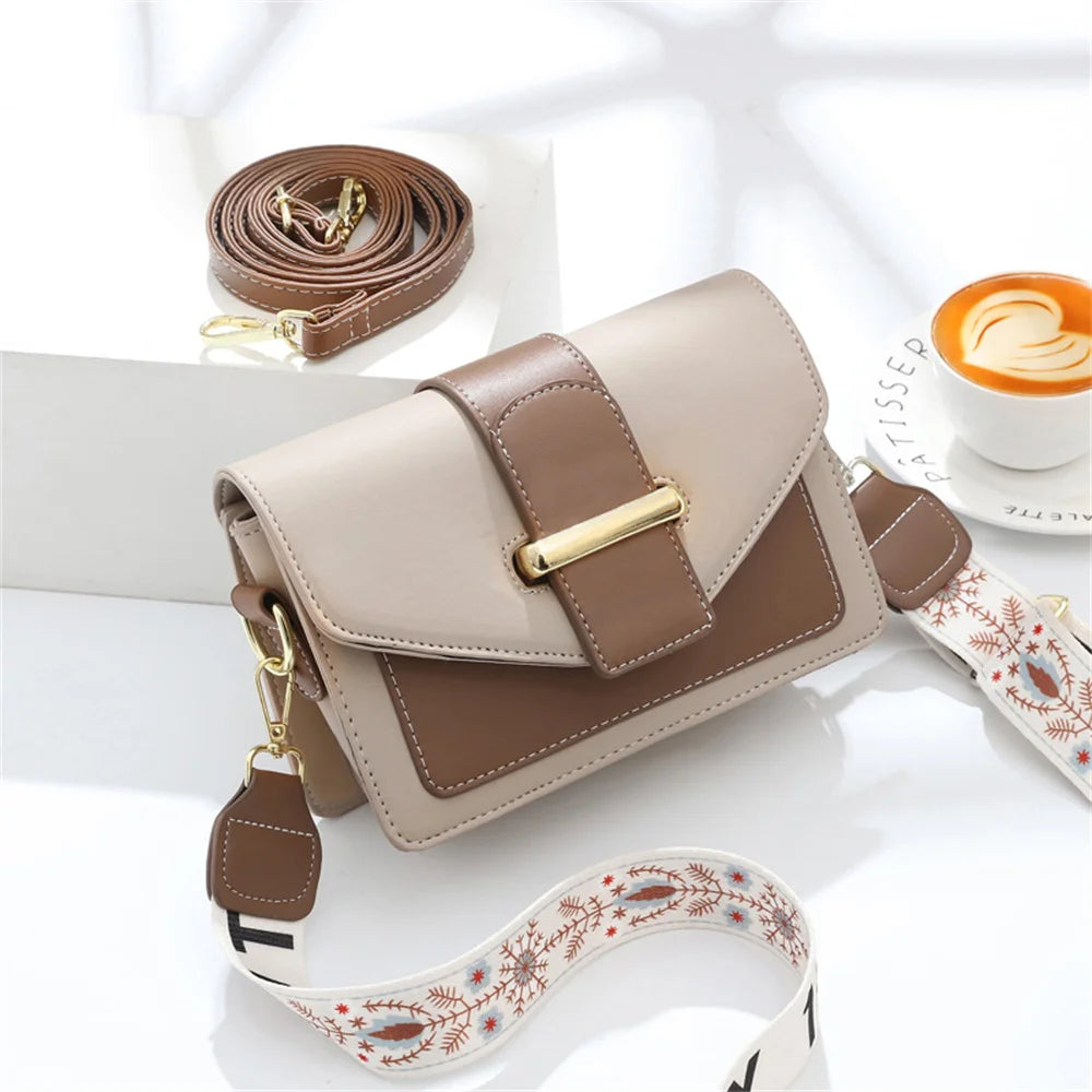 Leather Women's Shoulder Bag Crossbody Messenger Handbag