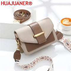 Leather Crossbody Messenger Bag Women Handbag