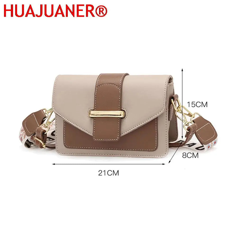 Leather Crossbody Messenger Bag Women Handbag