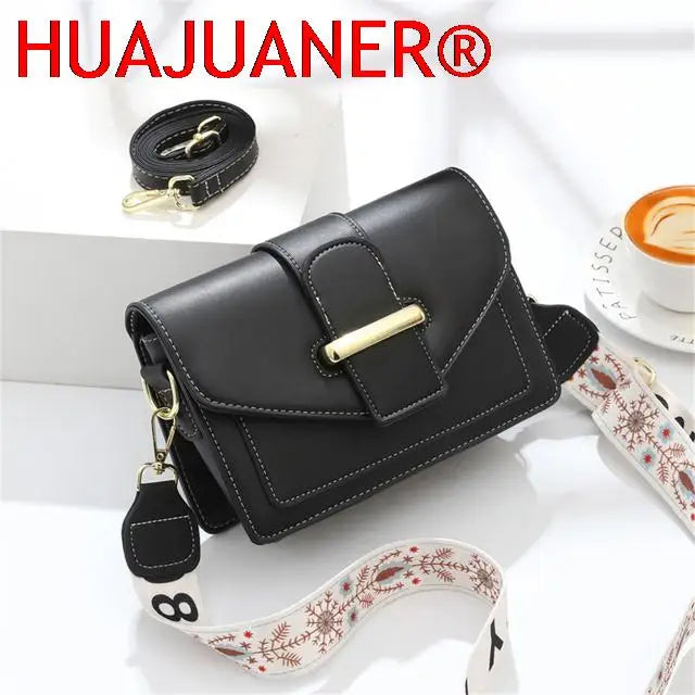 Leather Crossbody Messenger Bag Women Handbag