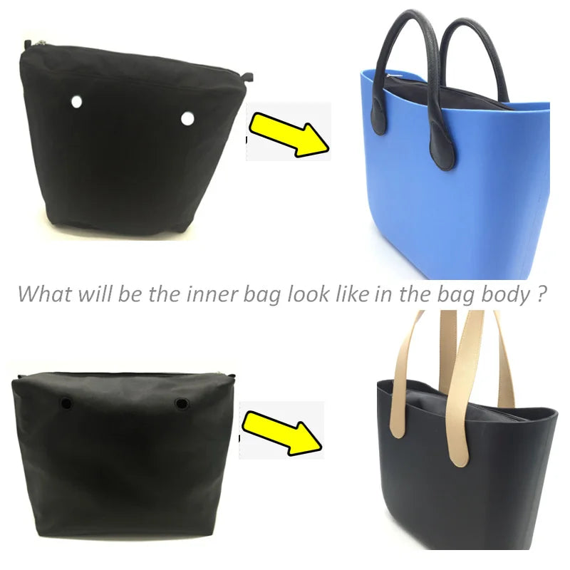Waterproof Coated Canvas Insert for O bag
