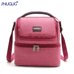 Thermal Lunch Bag for Outdoor Activities - Food Cooler Bag for Snacks and Meals