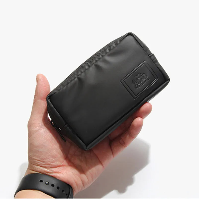 Japanese Waterproof Short Wallet Zipper Purses Unisex Handbag