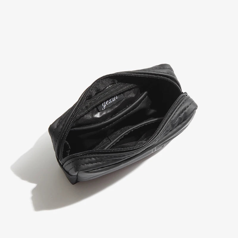 Japanese Waterproof Short Wallet Zipper Purses Unisex Handbag