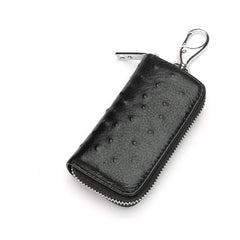 Leather Key Organizer Keychain Wallet for Men Multifunctional Car Key Holder