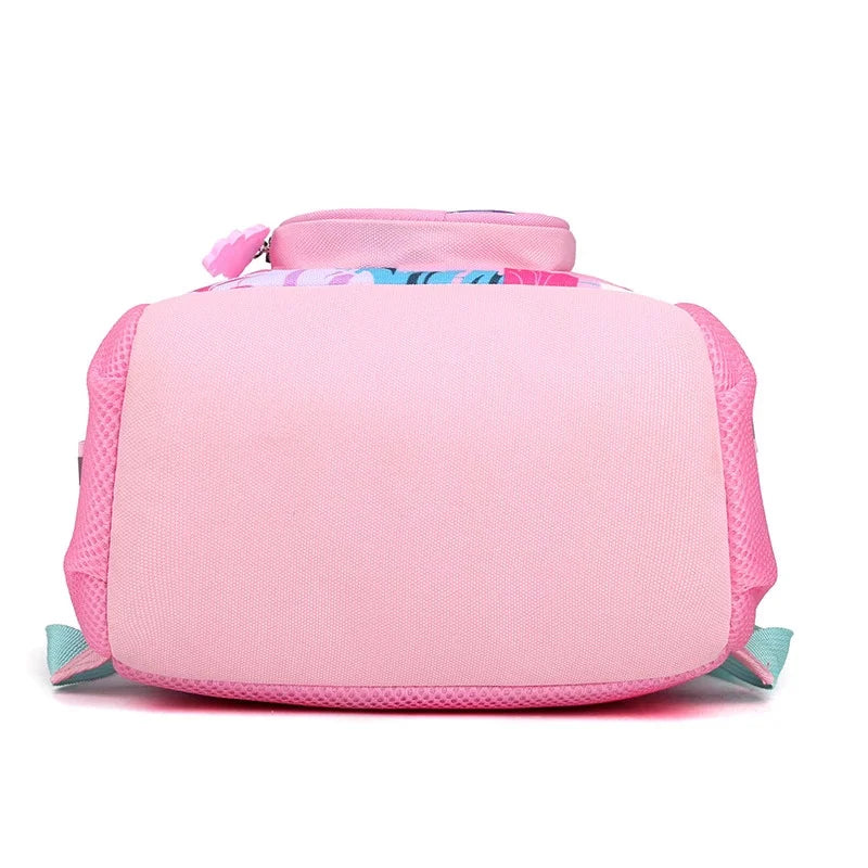 Kindergarten Backpack School Bags For Girls Baby Princess Rabbit Satchel