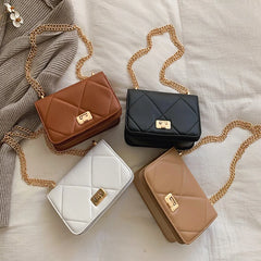 Korea Style Shoulder Bag Chain Strap Crossbody Bags For Women