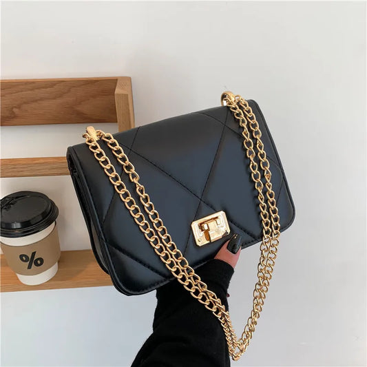 Korea Style Shoulder Bag Chain Strap Crossbody Bags For Women