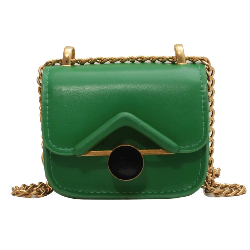 Crossbody Small Square Bag Girl Hand Bill of Lading Shoulder