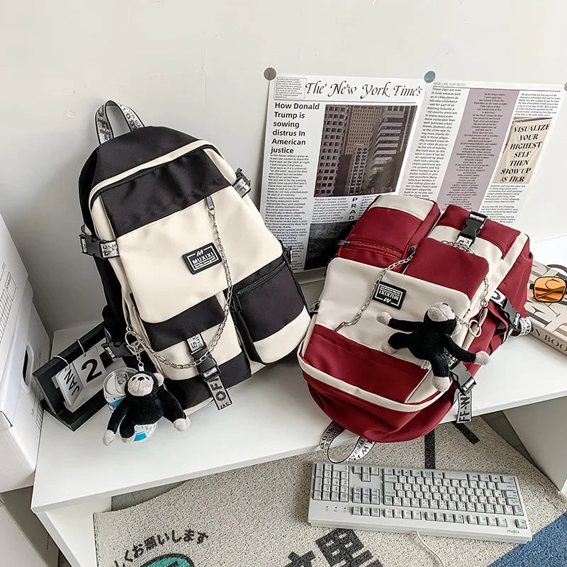 Large Capacity Schoolbag for Students