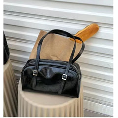 Large Capacity Travel Bags Luggage PU Leather Bag Retro Shoulder Bags