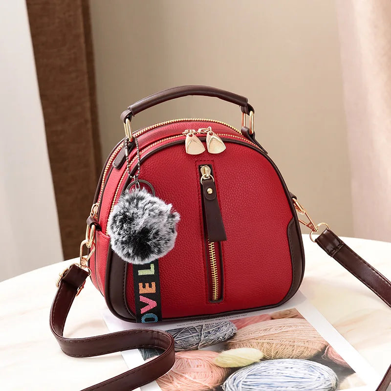 Macaron Joker Ladies Messenger Bag 20X18X9cm