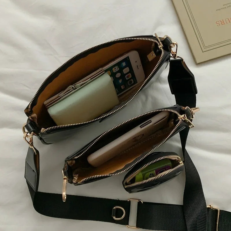 Women's PU Shoulder Messenger Bag