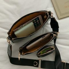 Women's PU Shoulder Messenger Bag