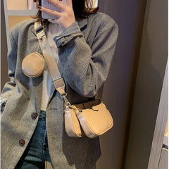 Women's PU Shoulder Messenger Bag