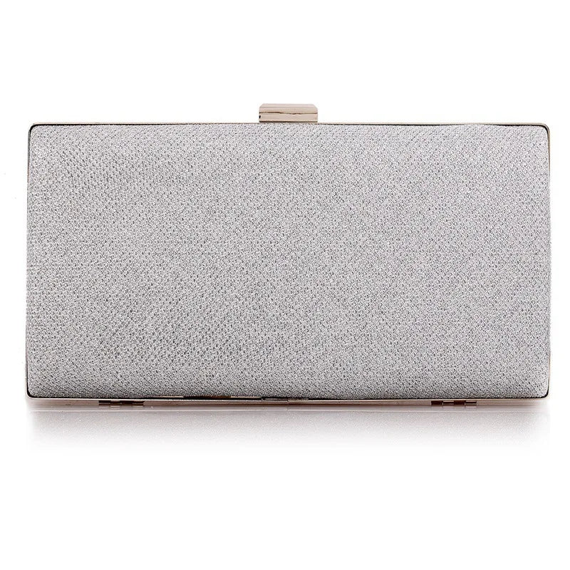 Women's Chain Box Clutch Shoulder Bag