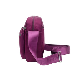 Waterproof Nylon Shoulder Bag for Women Zipper Purses Crossbody Bag