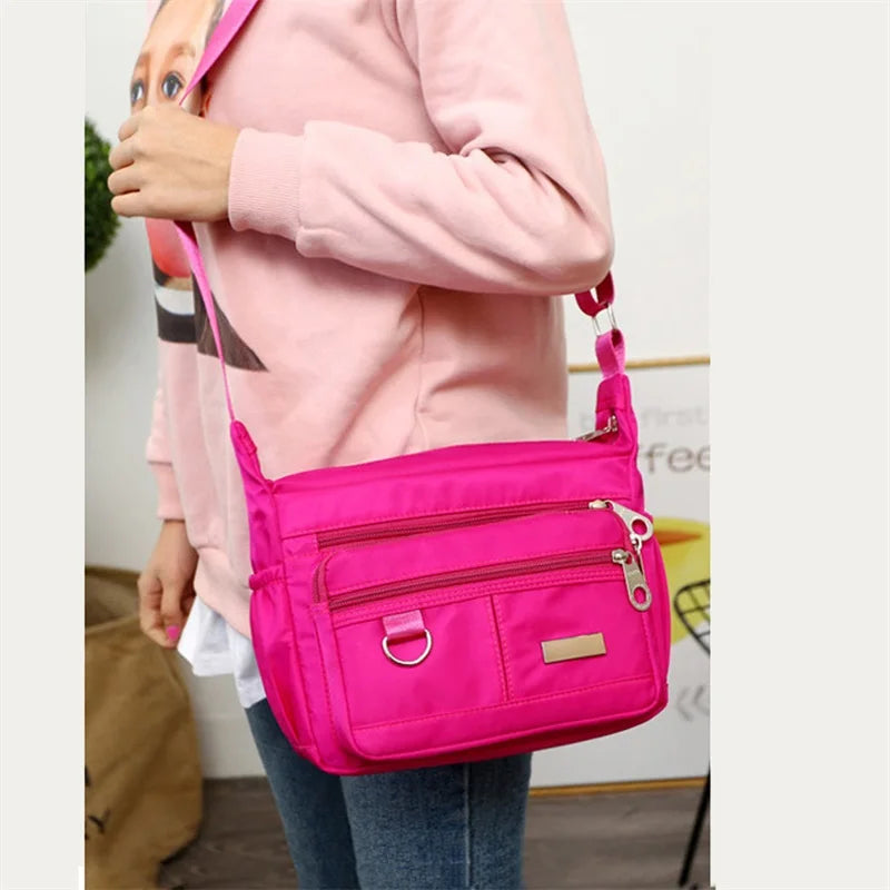 Waterproof Oxford Tote Bag Shoulder Bag Large Capacity Canvas Bag