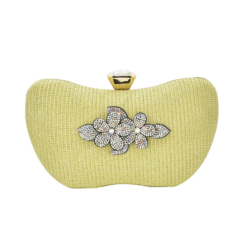 Crystal Wedding Clutch Evening Bag Japanese Style